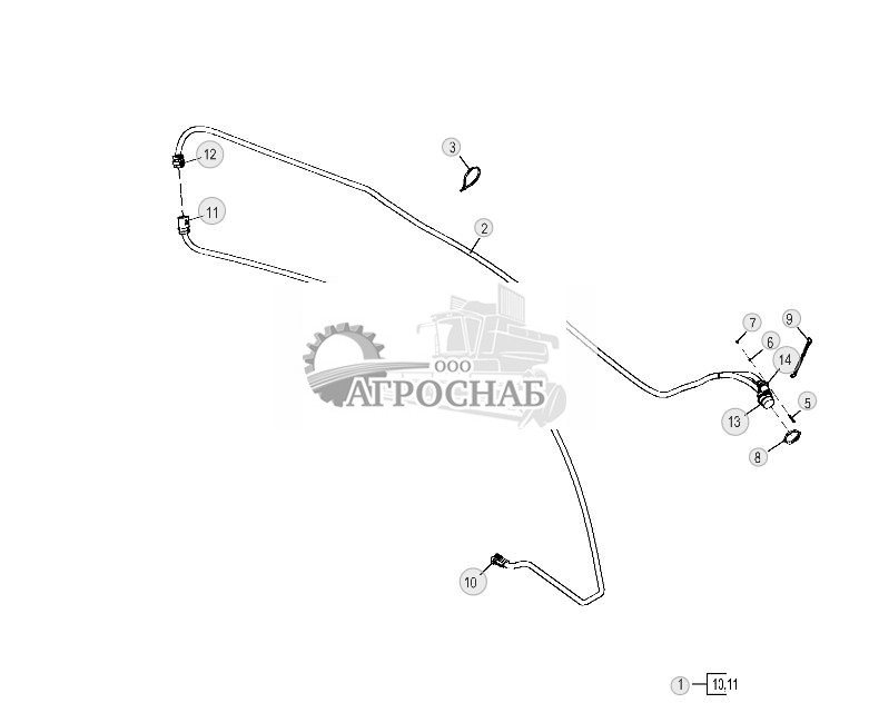 Жгут проводов управления навесным оборудованием (ЭГ управление, высокорасходная система) - ST2708 115.jpg